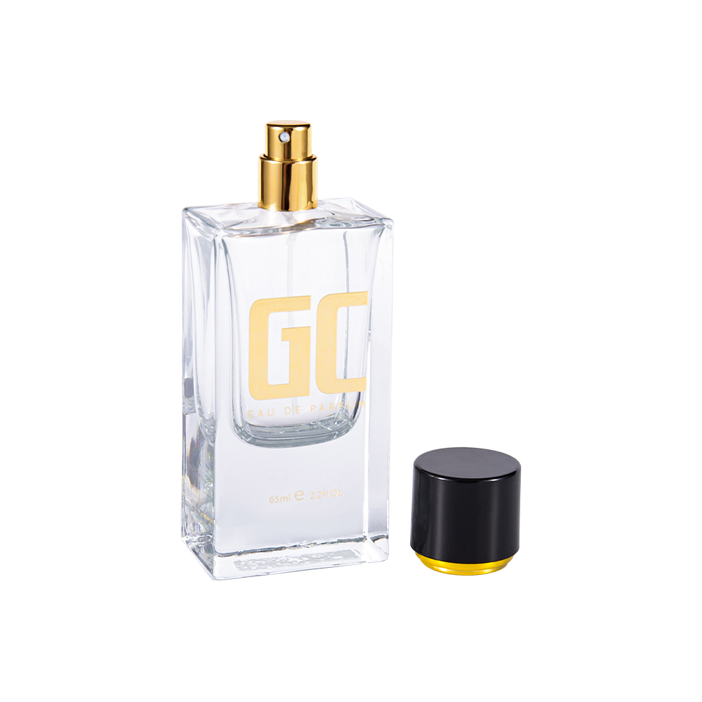 KY1482-WJ2360 Bottiglia stampata a caldo resistente da 50 ml con tappo in plastica UV ASB, cilindrica