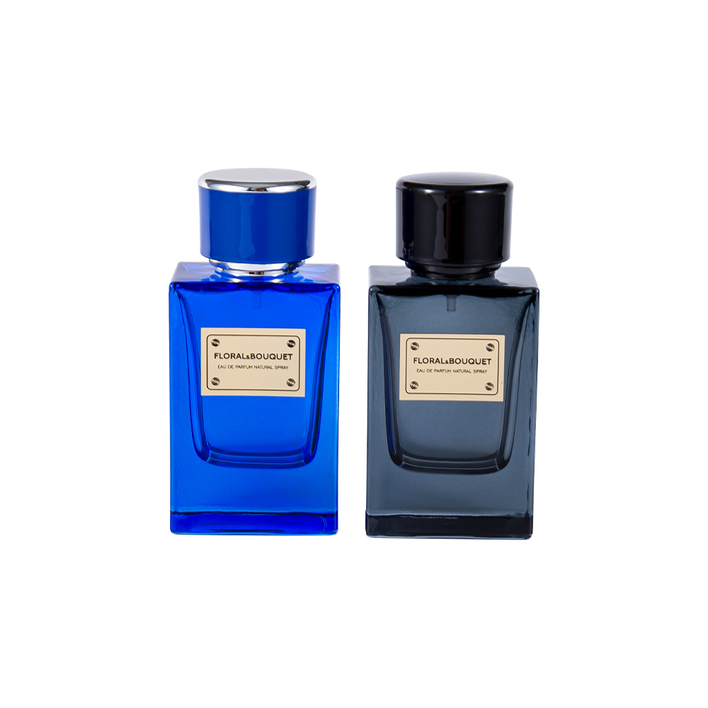 GC4686-WJ2098 Set di bottiglie di profumo di alta qualità da 50 ml con coperchio, spray ad alto rendimento