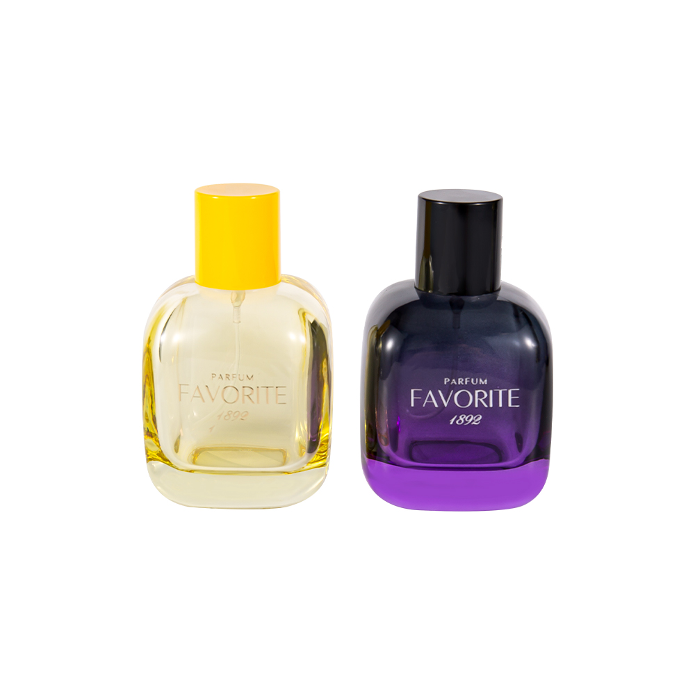 GC4870-WJ2531 Bottiglia di profumo in vetro decorativo da 100 ml con tappo in PP, serie multicapacità